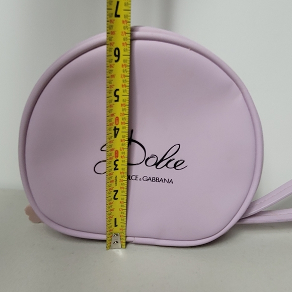 DOLCE GABBANA Pink Makeup Travel Cosmetic Bag - Picture 7 of 12